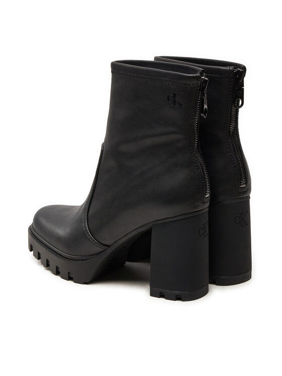 Calvin Klein Calvin Klein Ботильйони YW0YW01546 Чорний