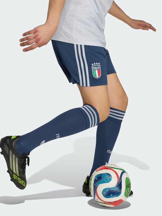 adidas adidas Szorty sportowe 162186 Niebieski jasny Regular Fit