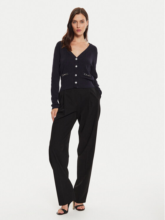 Morgan Morgan Strickjacke 242-MGAYA Dunkelblau Regular Fit