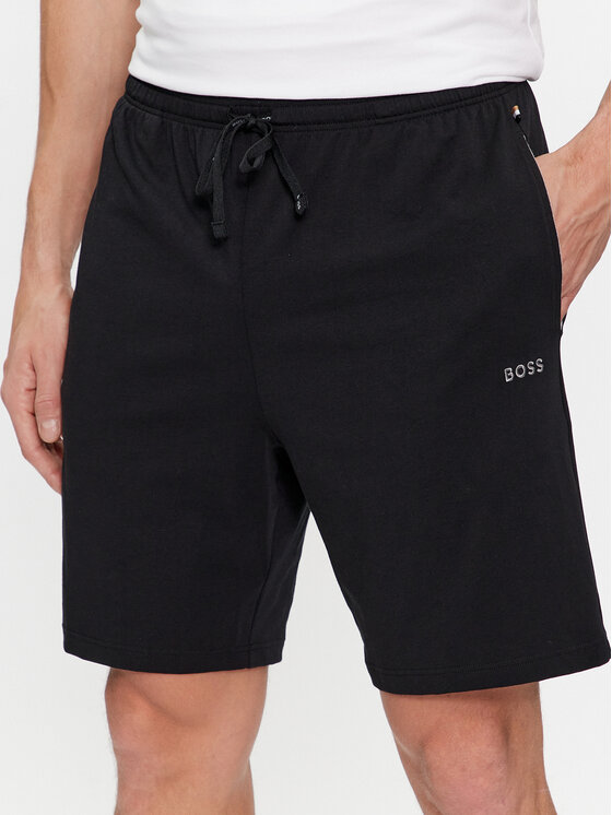 BOSS Boss Pantaloni scurți sport Mix&Match 50515367 Negru Regular Fit