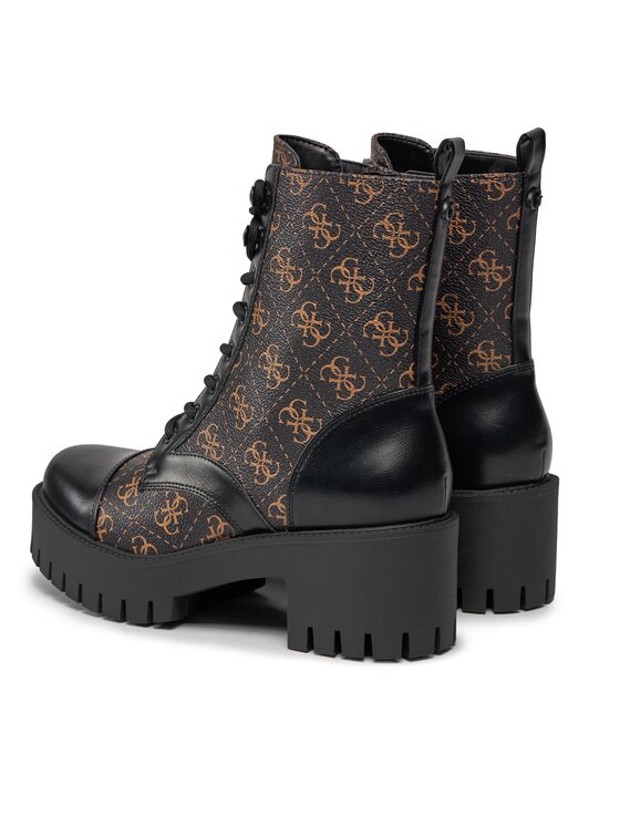 Guess Guess Kotníková obuv FL8WAP FAL10 Hnědá