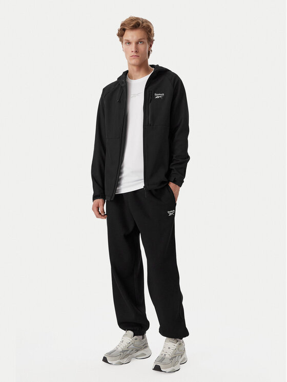 Reebok Reebok Bunda pro přechodné období RCC00095 Černá Regular Fit