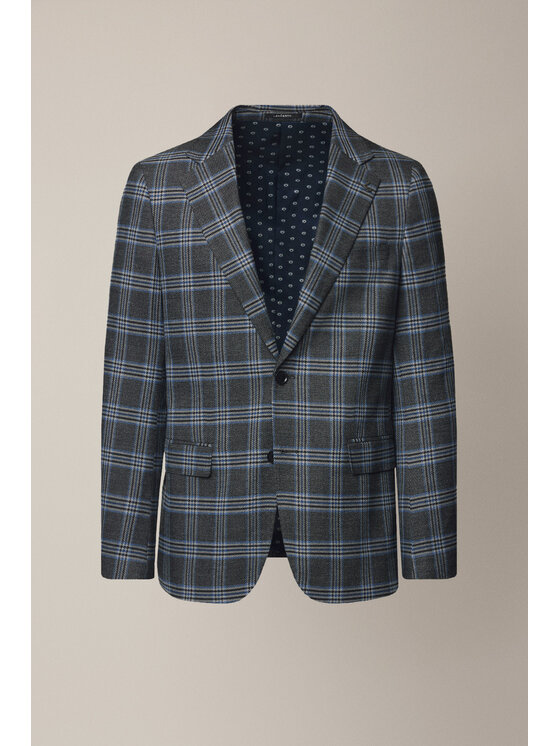 Lancerto Lancerto Marynarka Corinaldo MA131225000018 Szary Slim Fit