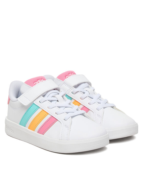 adidas adidas Сникърси Grand Court 3.0 El C KI6503 Бял