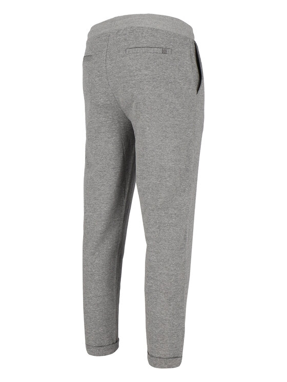 Volcano Volcano Spodnie dresowe N-ELEGANT Szary Regular Fit