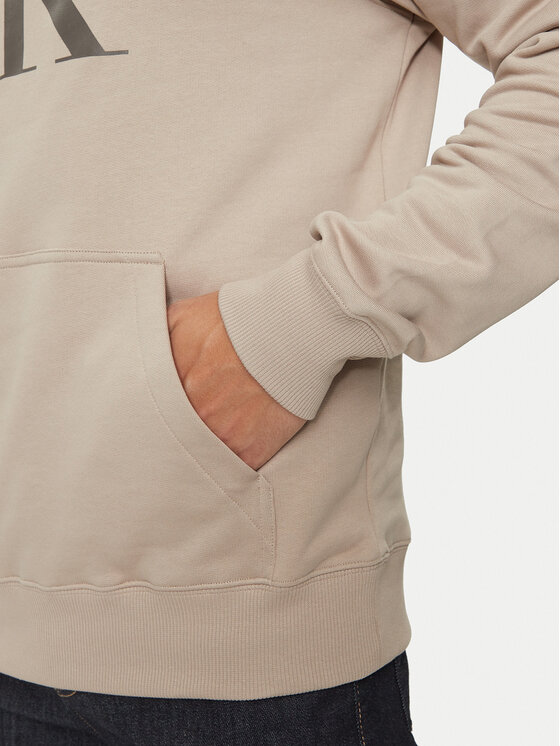 Calvin Klein Jeans Calvin Klein Jeans Majica dugih rukava J30J320805 Bež Regular Fit