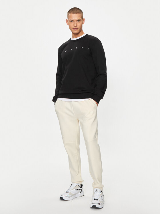 4F 4F Μπλούζα 4FWSS24TSWSM1009 Μαύρο Regular Fit