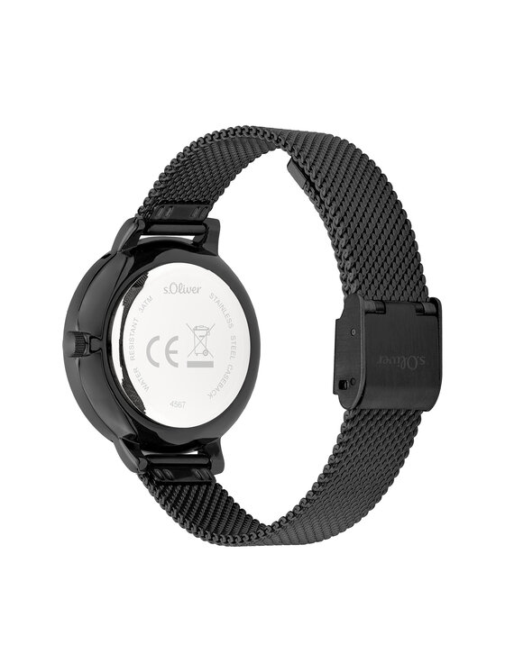 s.Oliver s.Oliver Zegarek 11386 Czarny