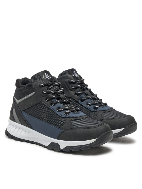 Calvin Klein Jeans Calvin Klein Jeans Tenisice High Top Lace-Up Sneaker V3B9-81087-1492 S Crna