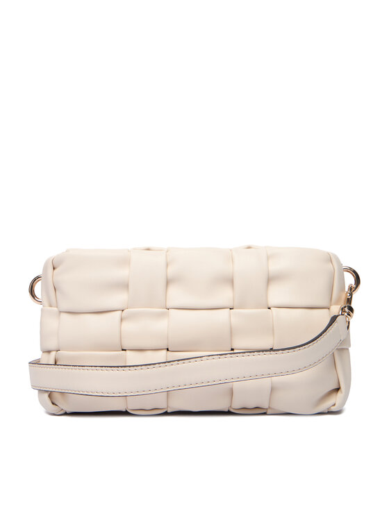 Guess Guess Дамска чанта Marion Mini HWWG80 72720 Екрю