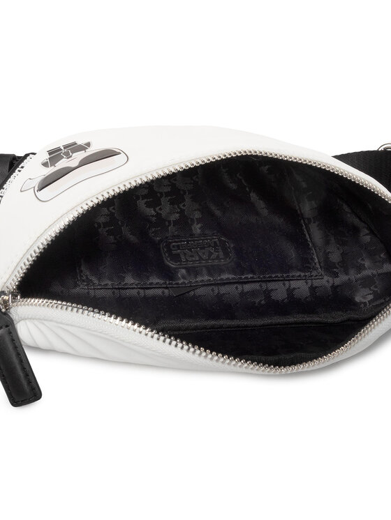 KARL LAGERFELD KARL LAGERFELD Ledvinka 205W3016 Bílá