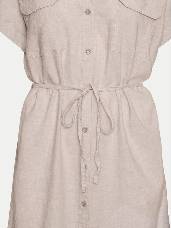 Vero Moda Vero Moda Vasarinė suknelė Linn 10323027 Pilka Relaxed Fit