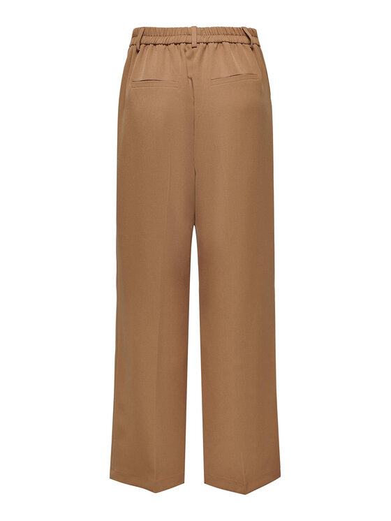 JDY JDY Hlače iz tkanine 15310534 Rjava Straight Fit