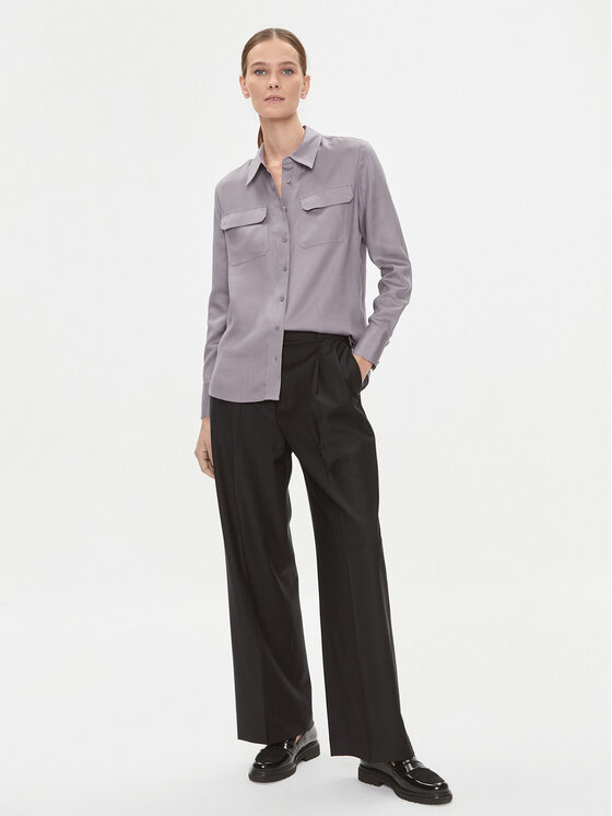 Calvin Klein Calvin Klein Camicia K20K205838 Grigio Regular Fit
