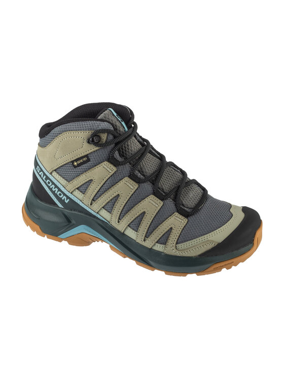 Salomon Salomon Buty wspinaczkowe X-Adventure Recon GTX W Zielony