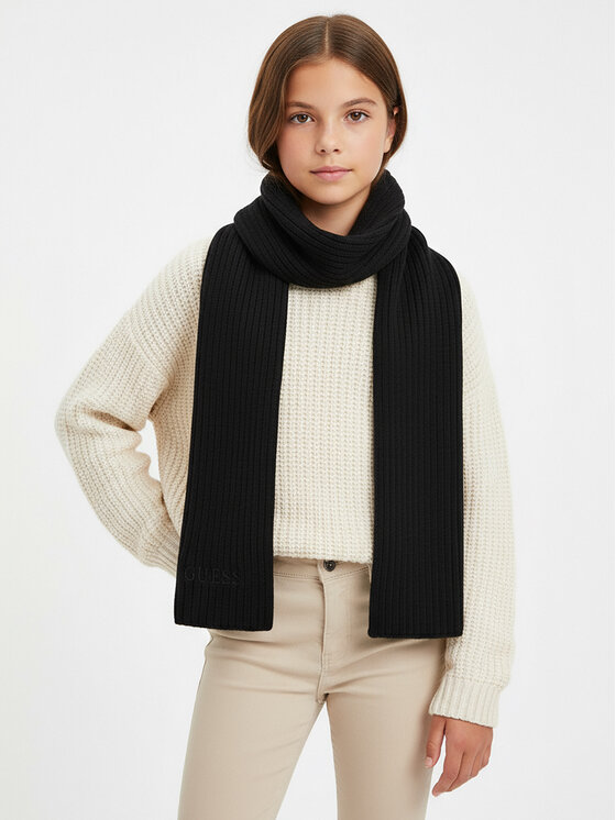 Guess Guess Зимен шал J4BZ02 Z2QP0 Черен