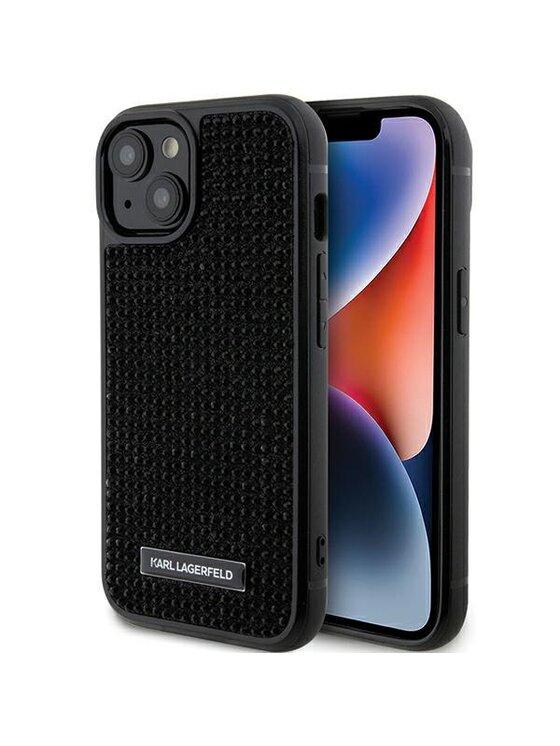 KARL LAGERFELD KARL LAGERFELD Etui na telefon iPhone 15 Czarny
