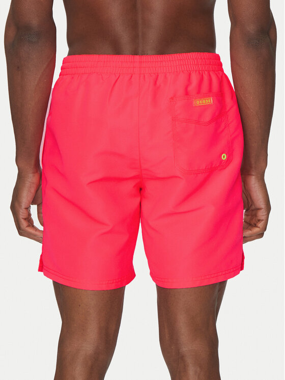 Guess Guess Kupaće gaće i hlače F4GT03 WG282 Ružičasta Regular Fit