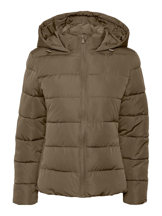 Vero Moda Vero Moda Kurtka zimowa 10289837 Khaki Regular Fit