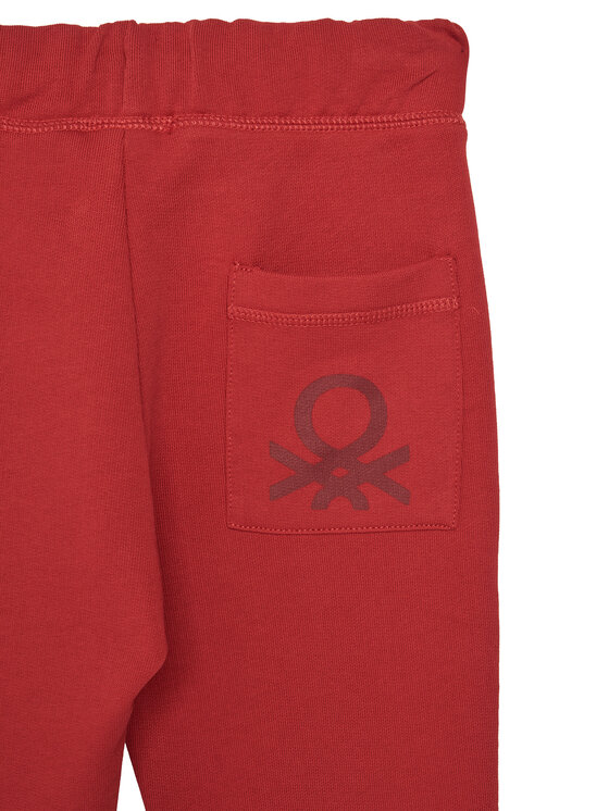 United Colors Of Benetton United Colors Of Benetton Sportinės kelnės 3J68CF058 Raudona Regular Fit
