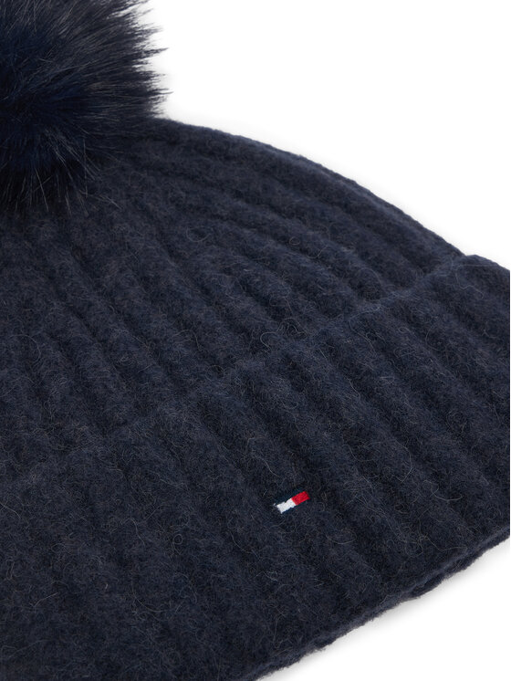 Tommy Hilfiger Tommy Hilfiger Kepurė Th Flag AW0AW19330 Tamsiai mėlyna