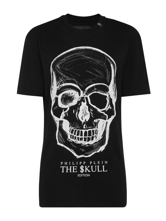 PHILIPP PLEIN PHILIPP PLEIN T-Shirt 4159 Czarny Regular Fit