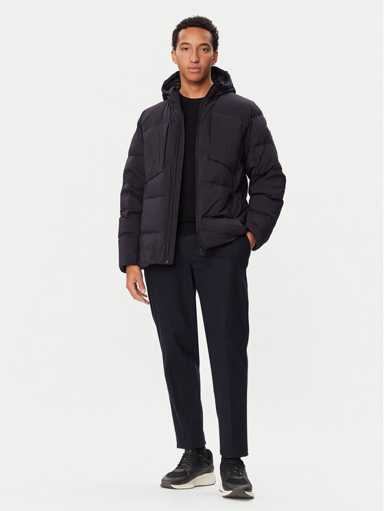 BOSS BOSS Daunenjacke HD2 50565218 Dunkelblau Regular Fit