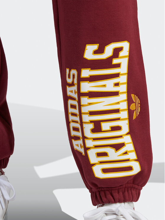 adidas adidas Spodnji del trenirke Joggers IC6035 Rdeča Slim Fit