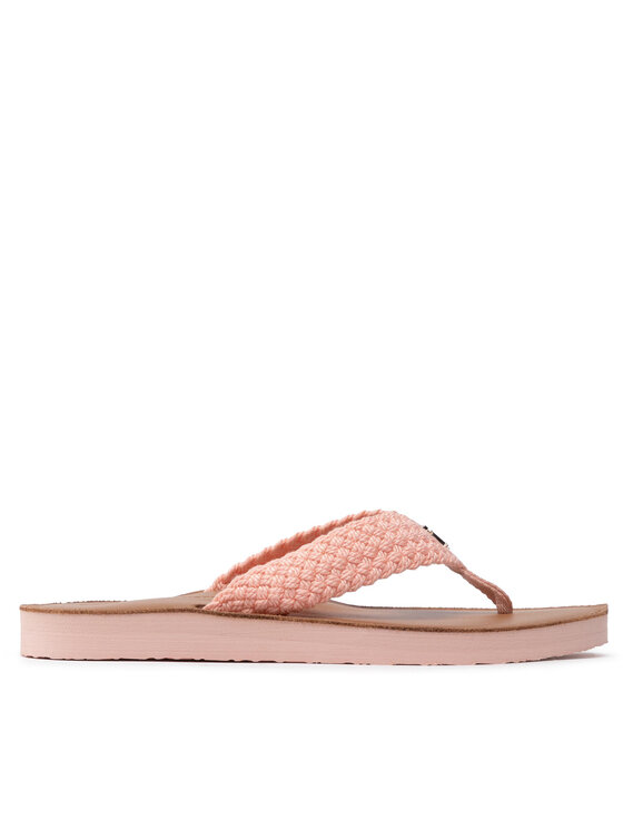 Flip flops with leather footbed 2025