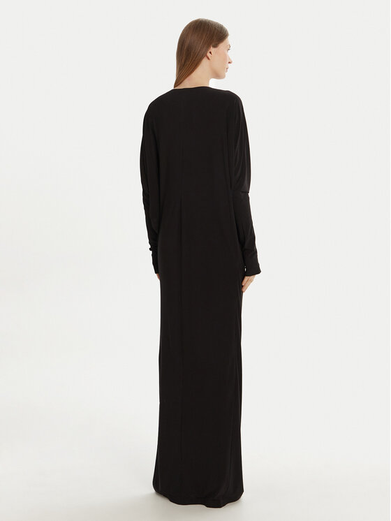 NORMA KAMALI NORMA KAMALI Φόρεμα βραδινό KK3243PLF85001 Μαύρο Regular Fit
