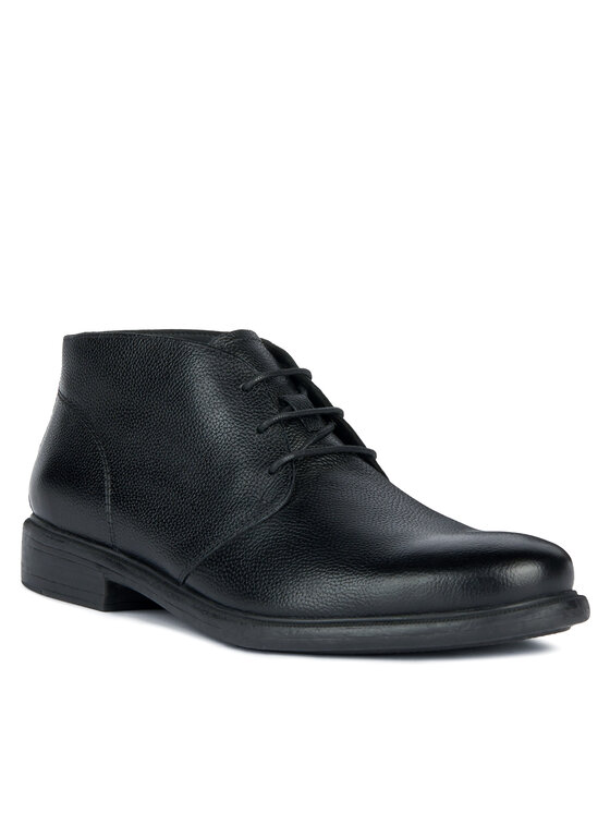 Geox Geox Šnurovacia obuv U Terence U367HA 00046 C9999 Čierna