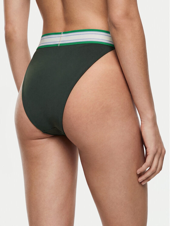Calvin Klein Swimwear Calvin Klein Swimwear Bikini apakšdaļa LV00Q61104 Tumši zaļa
