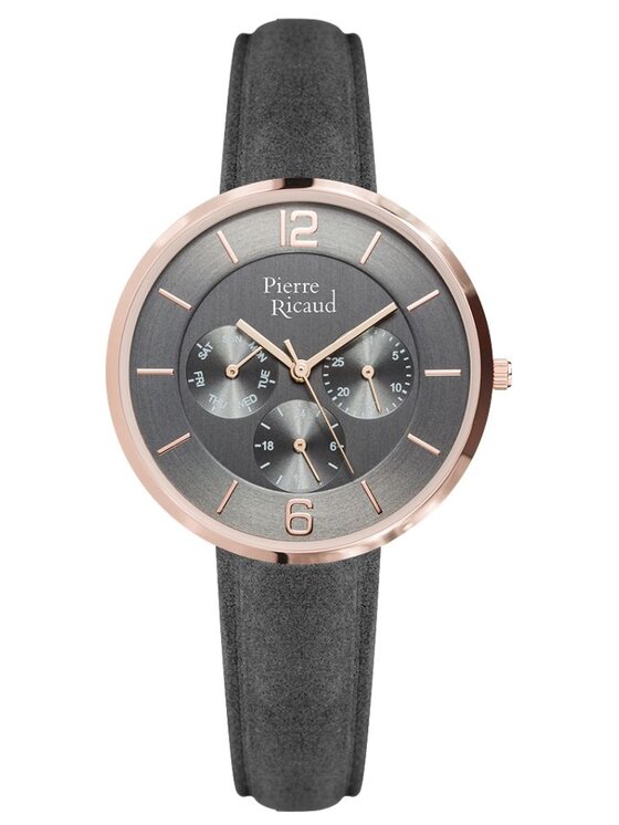 Pierre Ricaud Pierre Ricaud Zegarek P22023.9G57QF Czarny