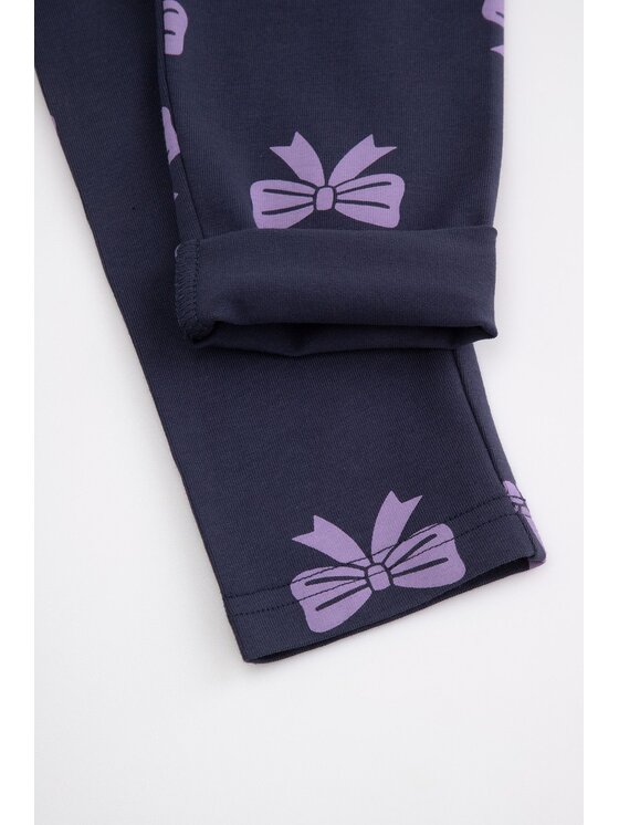Coccodrillo Coccodrillo Legginsy WC6122106VGA-015 Granatowy