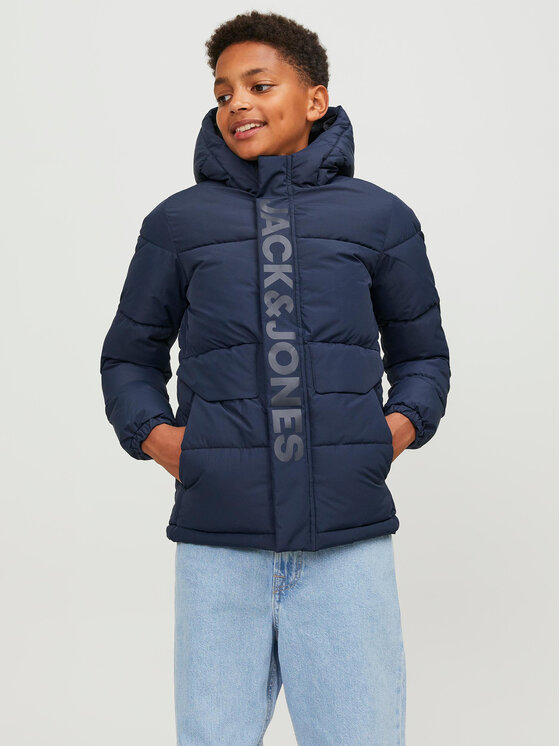 Jack&Jones Junior Pernata Jakna 12246122 Tamnoplava Regular Fit