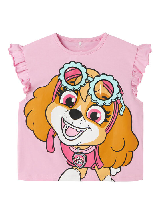 NAME IT Top 13240714 Rosa Regular Fit, taglia : 104