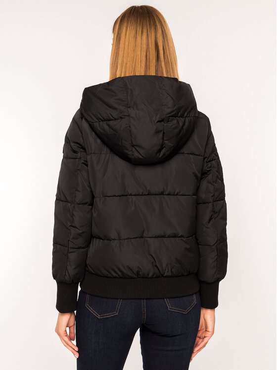 Armani Exchange Armani Exchange Pūkinė striukė 6GYB27 YNQAZ 1200 Juoda Regular Fit