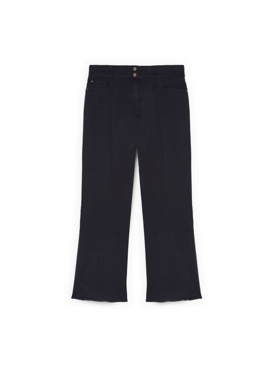 Fiorella Rubino Fiorella Rubino Spodnie materiałowe P708T005161N034 Niebieski Regular Fit