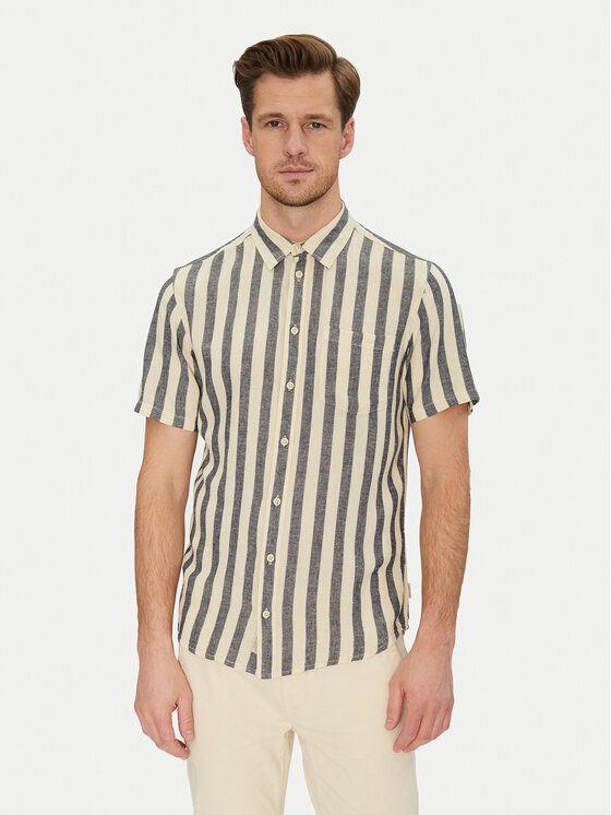 Blend Blend Särk 20718392 Beež Regular Fit