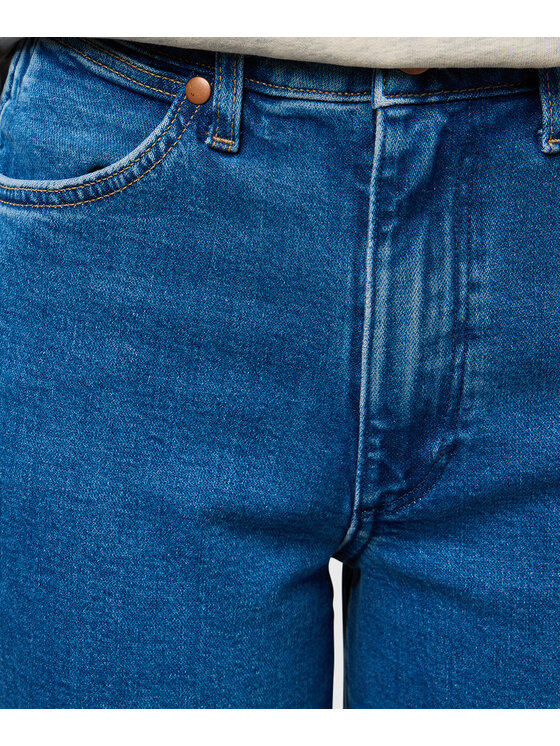 Wrangler Wrangler Jeans 112371190 Blu Straight Leg