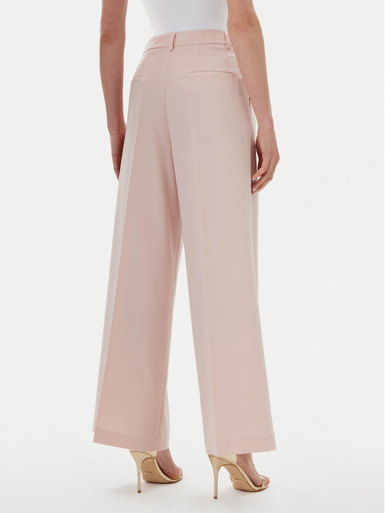Rinascimento Rinascimento Palazzo kelnės CFC0123671003 Rožinė Regular Fit