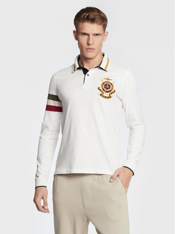 Aeronautica Militare Aeronautica Militare Polo 222PO1655J564 Bianco Regular Fit