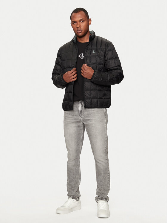 Calvin Klein Jeans Calvin Klein Jeans Μπουφάν πουπουλένιο J30J324981 Μαύρο Regular Fit
