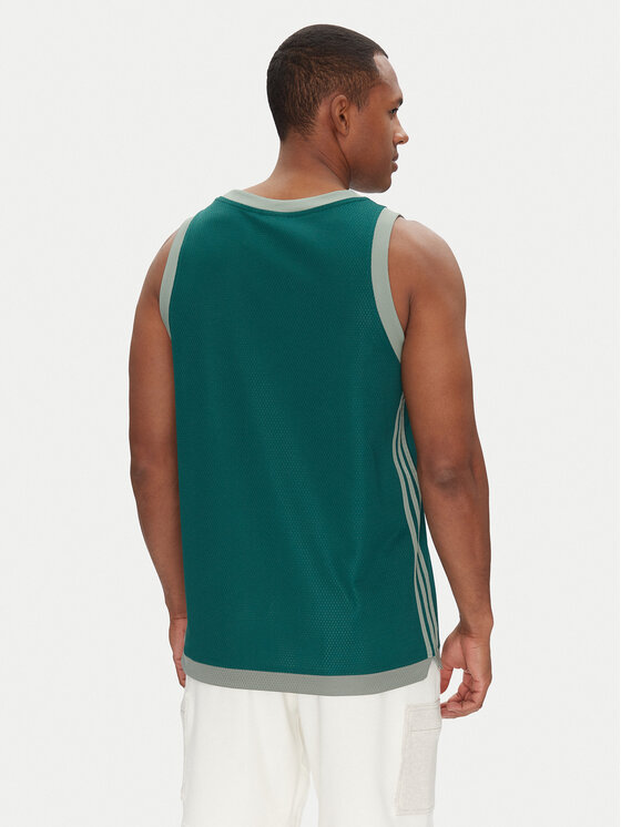 adidas adidas Tank top adicolor Mock Eyelet JP1096 Roheline Oversize