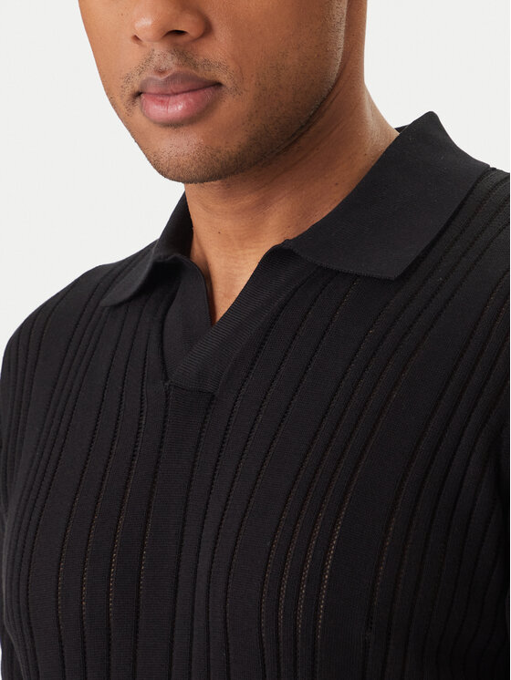 KARL LAGERFELD KARL LAGERFELD Polo majica 655016 562304 Črna Regular Fit