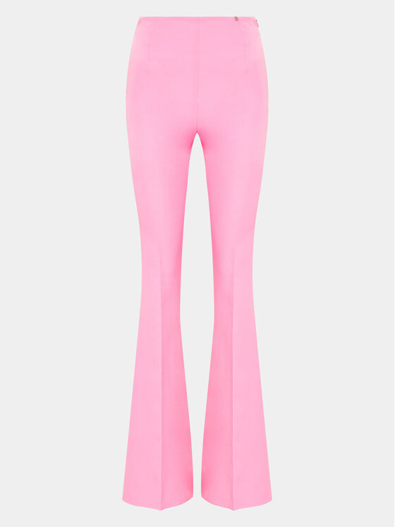 Nissa Nissa Kalhoty z materiálu P13934 Růžová Regular Fit