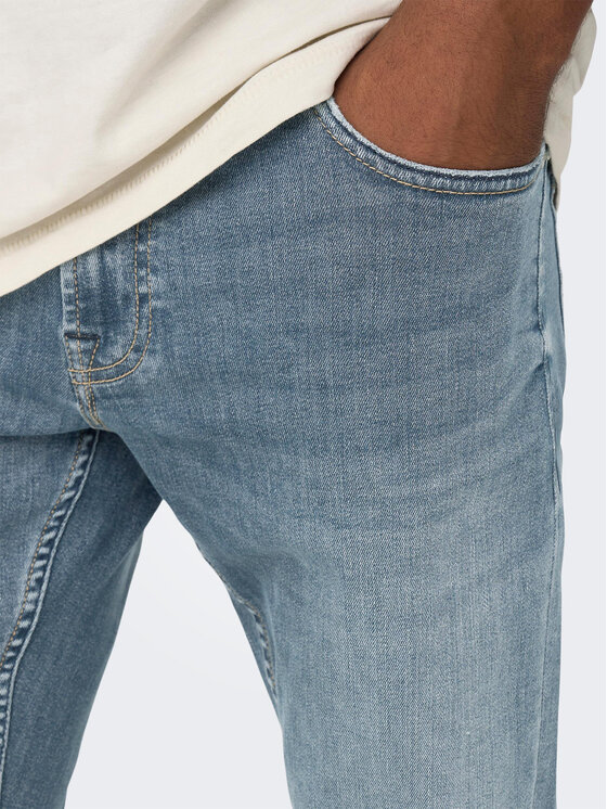 Only & Sons Only & Sons Džinsai Loom 22024064 Mėlyna Slim Fit