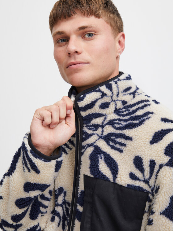 Solid Solid Fleece 21107903 Μπεζ Regular Fit