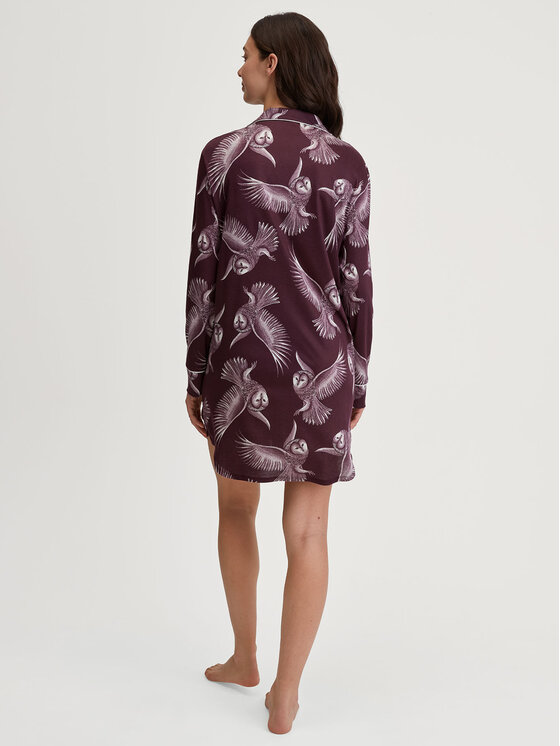 Calida Calida Camicia da notte 32855 Marrone Comfortable Fit
