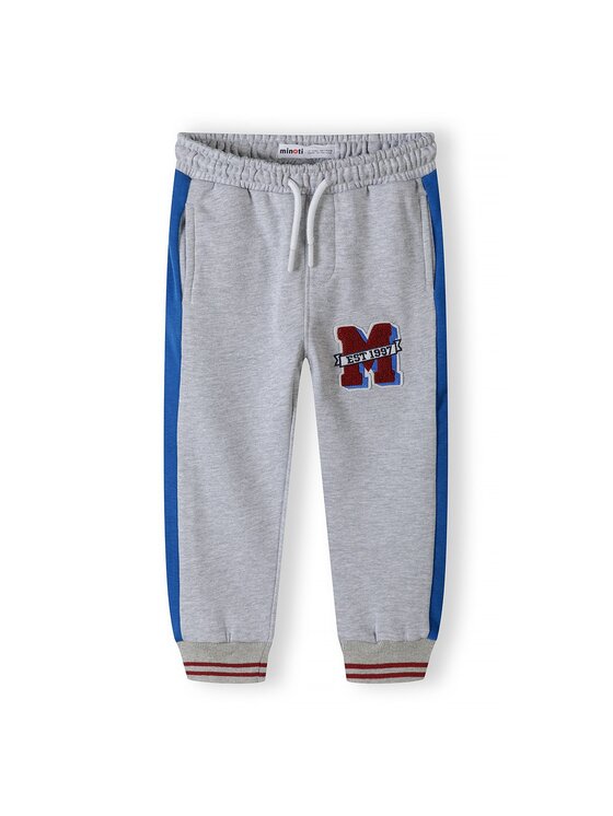 minoti minoti Spodnie dresowe 17FLEECE 10 Szary Regular Fit